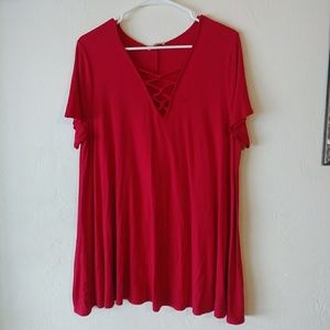 Misia Crisscross top